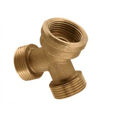 Bonfix Y-stuk 3/4" buiten x binnen x buiten