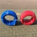 Mantelbuis Blauw met waterleiding Pex/Al/Pex 20 mm